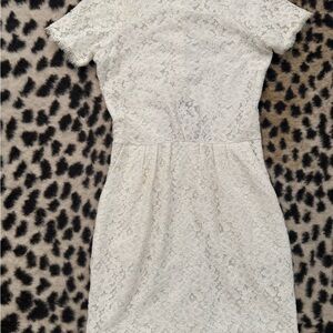 Dolce Vita Cream Lace Mini Dress XS